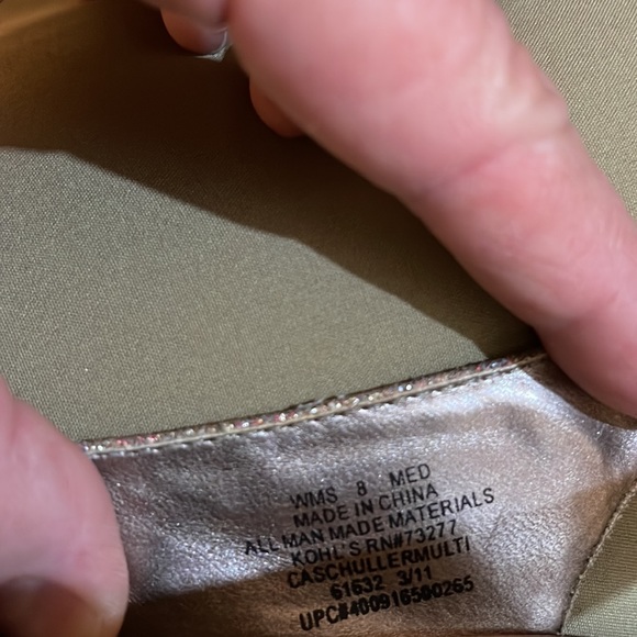 Candies glitter 4 inch heels size 8 - Picture 6 of 9